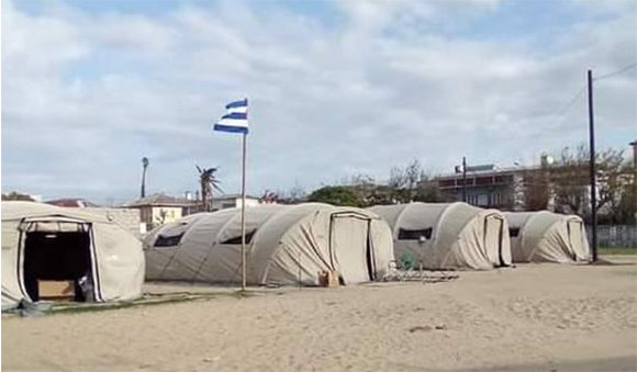 La foto del día: Hospital de campaña cubano en&nbsp;Mozambique