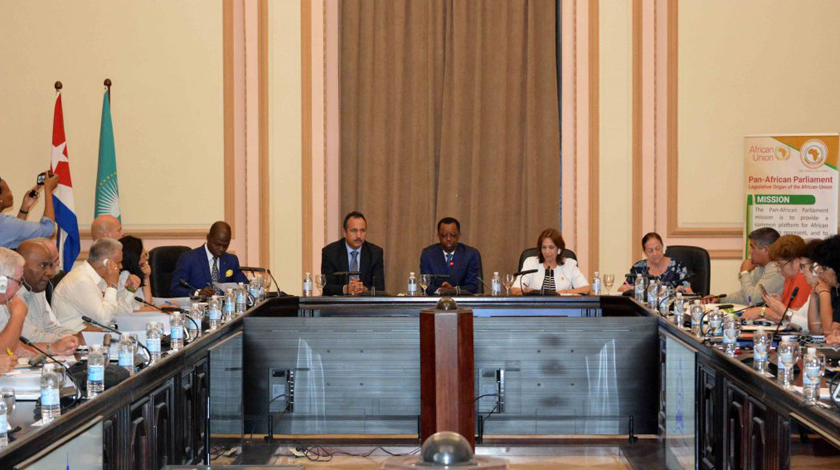 Presidente del Parlamento Panafricano imparte conferencia magistral en Asamblea Nacional de&nbsp;Cuba