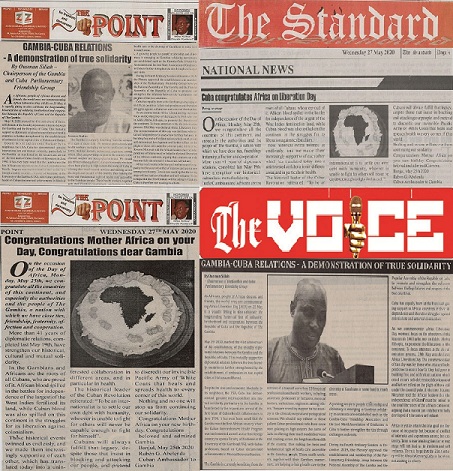 Realzan solidaridad y muy positivas relaciones de Cuba con Gambia y&nbsp;África