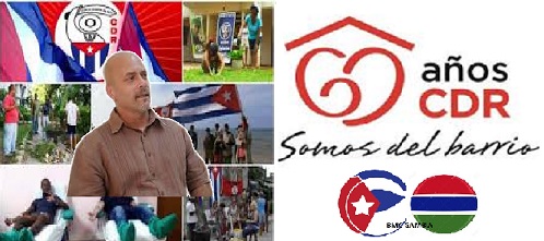 The Cuban Medical Brigade (BMC) in The Gambia salutes and celebrates this September 28th the 60th anniversary of the creation of the Committees for the Defense of the Revolution&nbsp;(CDR)