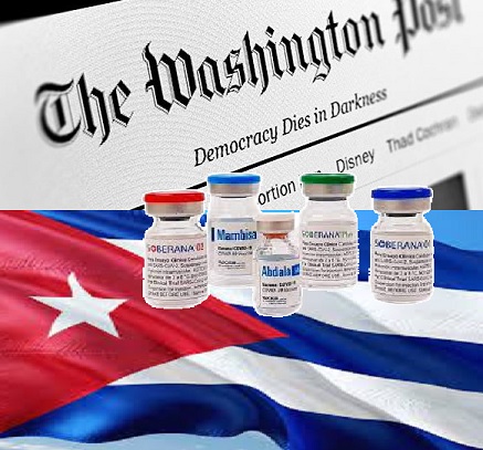 The Washington Post highlights the potential of Cuban vaccines against&nbsp;Covid19