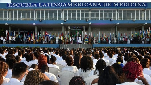 New young people from the US, the Caribbean and Africa graduated as doctors at the Latin American School of Medicine in&nbsp;Cuba