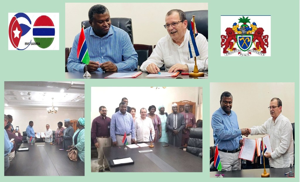 Gambia and Cuba renew collaboration agreement in Health